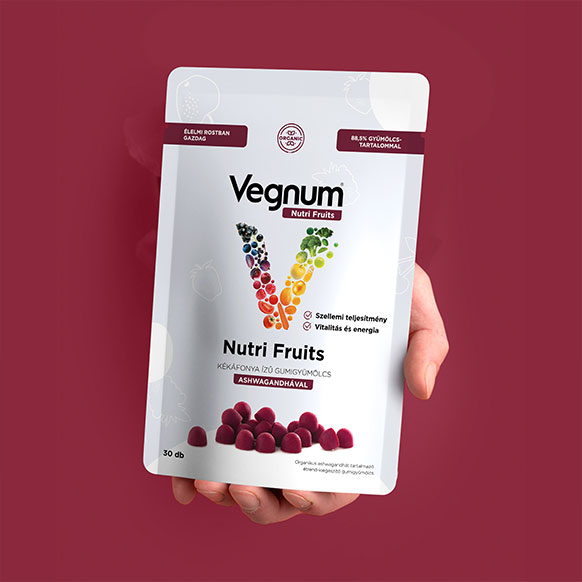 Vegnum Nutri Fruits cu afine negre și ashwagandha - 30 buc [2]
