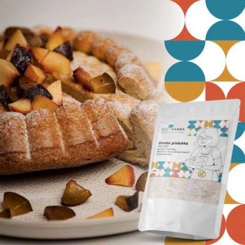 Amestec de făină cu conținut redus de carbohidrați pentru prăjituri fragede 125 g [1]