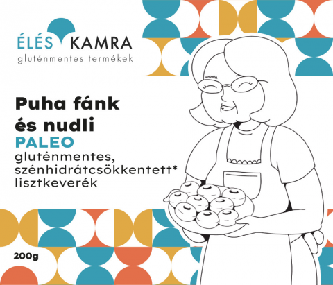 Alimentare - Amestec de făină cu conținut scăzut de carbohidrați pentru gogoși și nudli 200 g