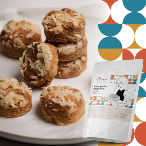 Amestec de făină pentru biscuiți pufoși vegani 500 g [1]