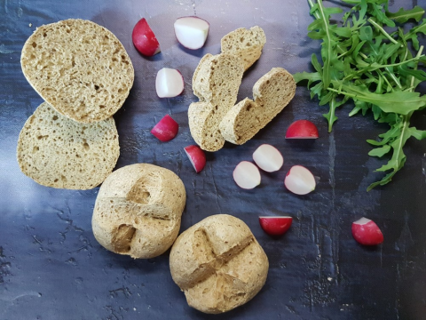 Amestec de făină pentru chifle pufoase cu conținut redus de carbohidrați 185 g [1]