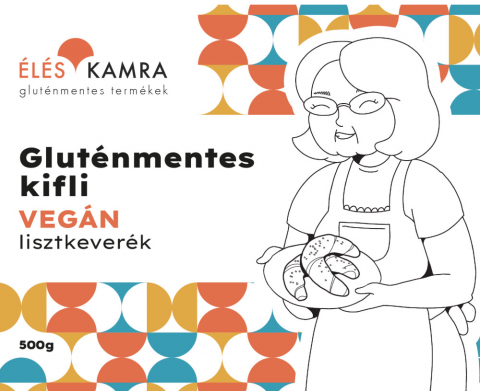 Vegan - Amestec de făină pentru croissante vegane fără gluten 500 g