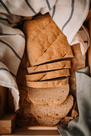 Amestec de făină pentru pâine albă de casă vegană fără gluten 400 g [1]