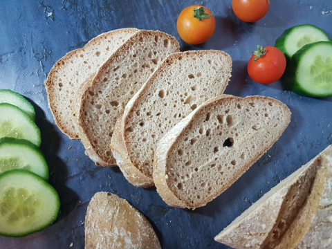 Amestec de făină pentru pâine albă rustică cu conținut redus de carbohidrați 200 g [2]