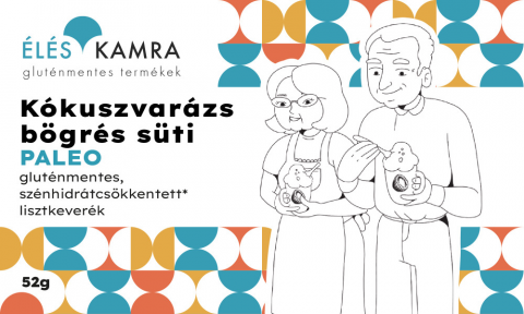 Făină și mixuri de făină fără gluten - Amestec de făină pentru prăjitură în cană cu aromă de cocos, cu conținut redus de carbohidrați 52 g