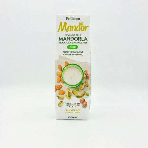 Băuturi vegetale - Băutură vegetală TRIO - migdale, alune și fistic, Mand'or 1L