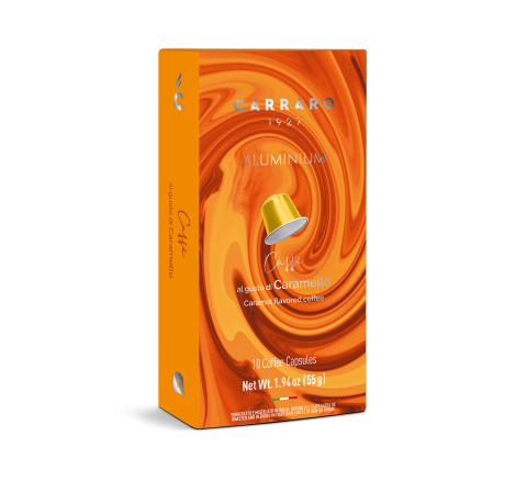 Cafea - Capsule de Cafea Caramel Flavored (Nespresso compatibile) - 10 caps.