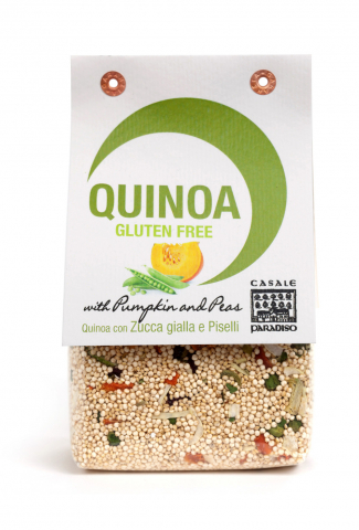Vegan - Casale Paradiso - Quinoa cu dovleac si mazăre - 200g