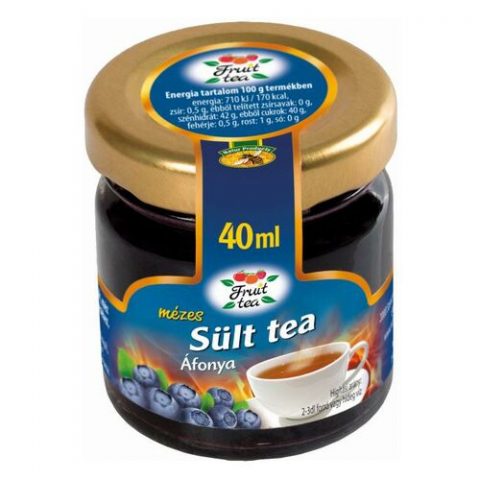 Ceaiuri naturale - Ceai copt cu miere și afine, 40 ml