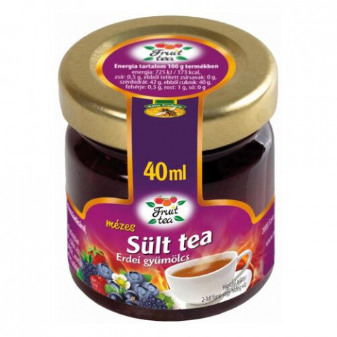 Alimentare - Ceai copt cu miere și fructe de pădure, 40 ml