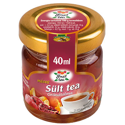 Ceaiuri naturale - Ceai copt cu miere și rodie, 40 ml