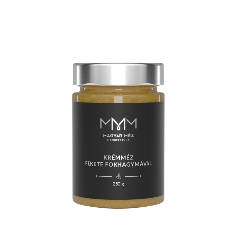 Alimente - Cremă de miere cu Usturoi Negru