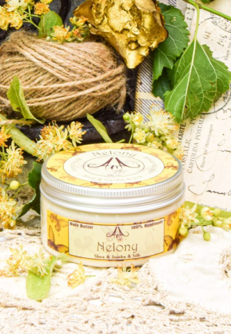 Unt de corp natural - Nelony - Unt de corp cu Shea și Jojoba (tei)