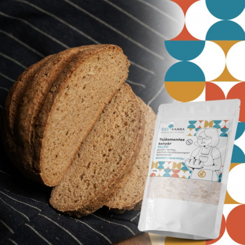 Făină și mixuri de făină fără gluten - Amestec de făină pentru pâine moale, fără ouă, cu conținut redus de carbohidrați 200 g