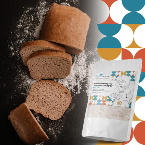 Făină și mixuri de făină fără gluten - Amestec de făină pentru pâine specială pentru cină, cu conținut redus de carbohidrați 190 g