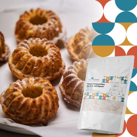 Făină și mixuri de făină fără gluten - Praf de copt, fără fosfați, pe bază de amidon de tapioca 60 g