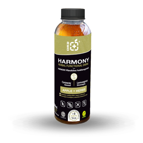 Băuturi vegetale - RedPower Harmony băutură funcțională cu plante – 500 ml