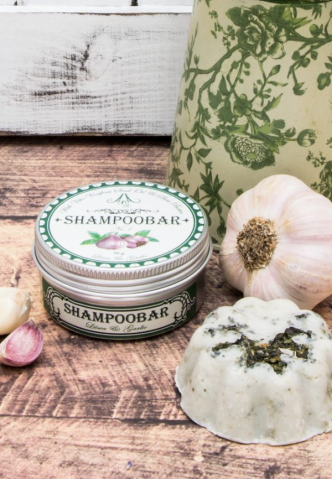 Sampon Solid - Sampon Solid cu Ulei de usturoi pentru scalp gras