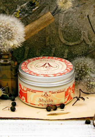 Unt de corp natural - Sheila - Unt de corp cu Shea și Jojoba (oriental-vanilie)