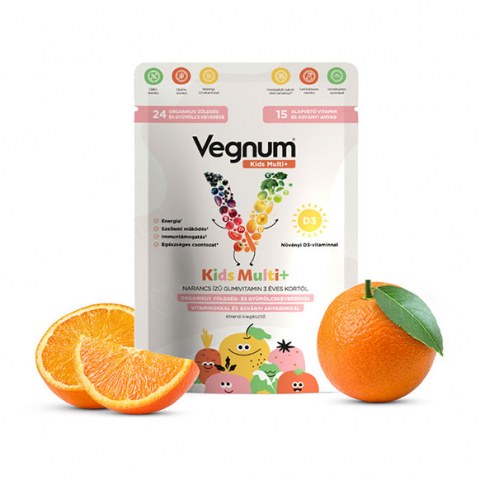 Vitamine și minerale - Vegnum Kids Multi+ - Vitamina pentru copii de noua generație