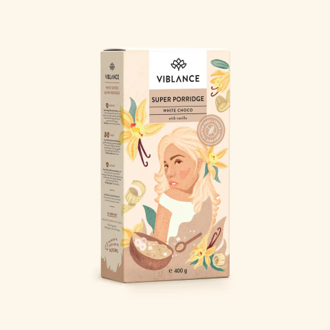 Terci - White Choco Super Terci, fără gluten, 400g