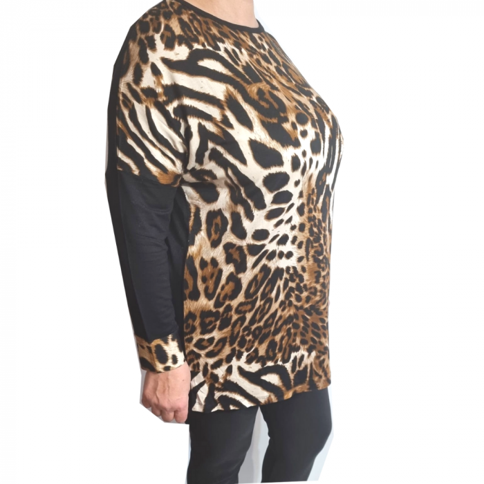 Bluza Dama cu Model Leopard, Marimea L [4]
