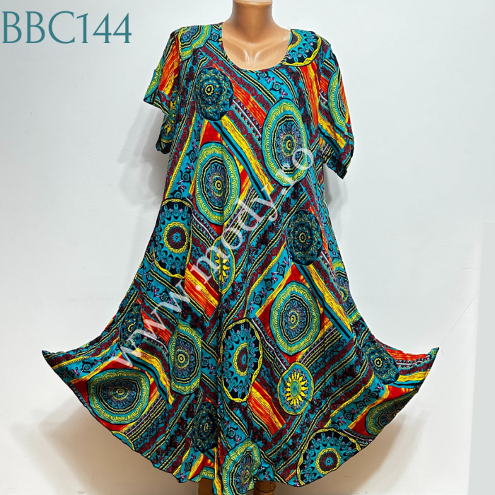 Rochie Vaporoasa 100% Bumbac, BBC144, Marime Universala [1]