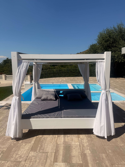 Baldachin alb 200x200x200 cm [5]