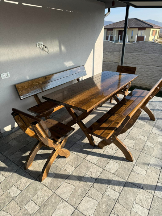 Set terasa 1,95 metri (masa+2banci+2 scaune) [3]
