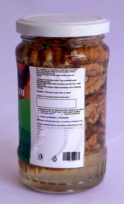 Miez de nucă cu miere, 630 gr [2]
