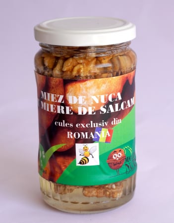 Produse - Miez de nucă cu miere, 630 gr