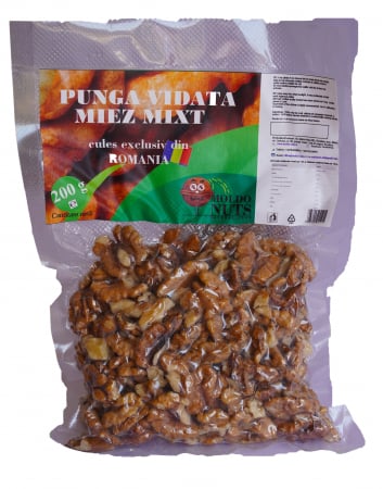 Produse - Pungă miez mixt vidată 200 grame