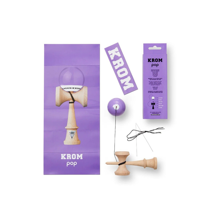 Kendama Krom POP - rubber - Mov [7]