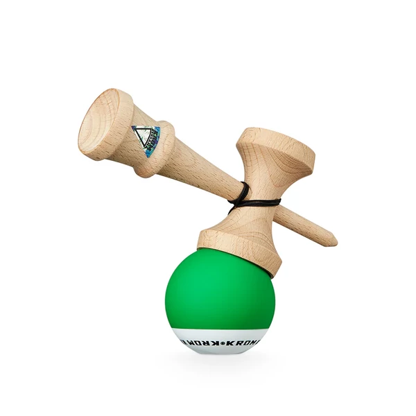 Kendama Krom POP - rubber - Verde Inchis [2]