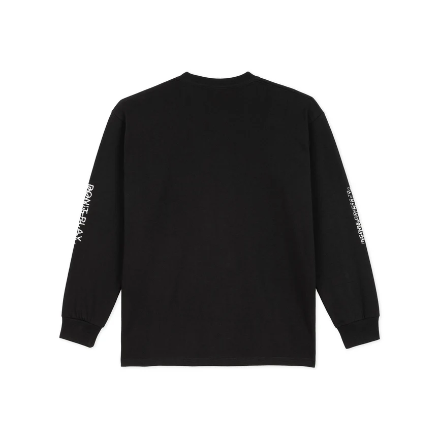 POLAR - LS TEE | DON'T PLAY - BLACK [2]