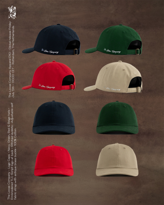 THE LOOSE COMPANY | LOGO CAP - RED [3]