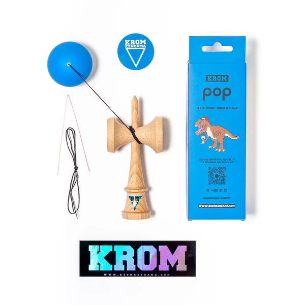 Kendama Krom POP - rubber - Albastru inchis [5]