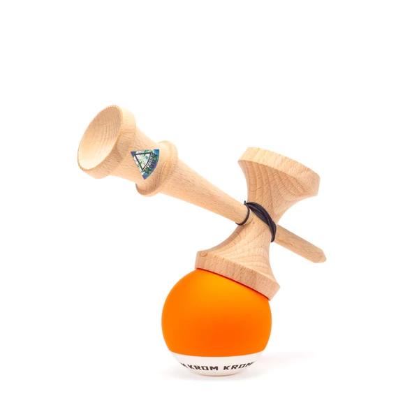 Kendama Krom POP - rubber - Portocaliu [2]