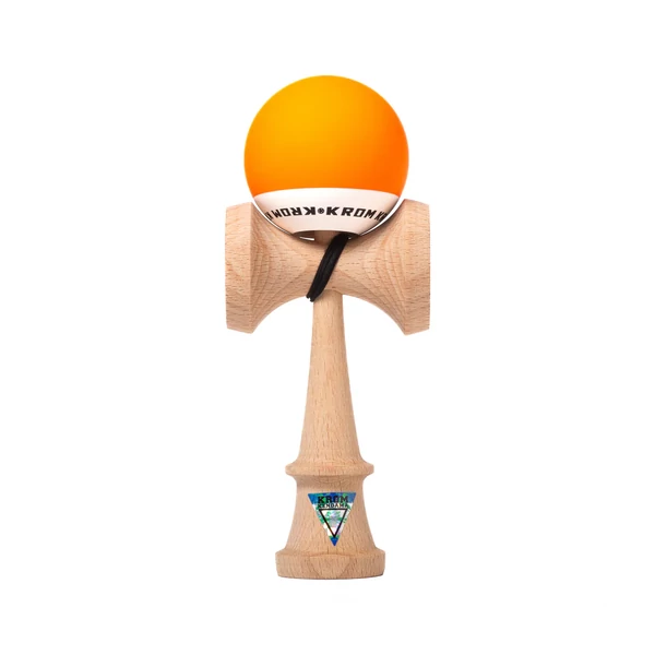 Kendama Krom - Kendama Krom POP - rubber - Portocaliu