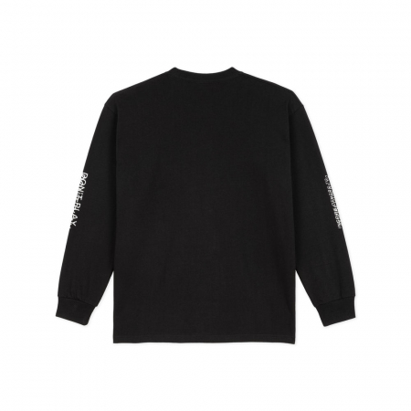 POLAR - LS TEE | SAINT KAWAII - BLACK [2]