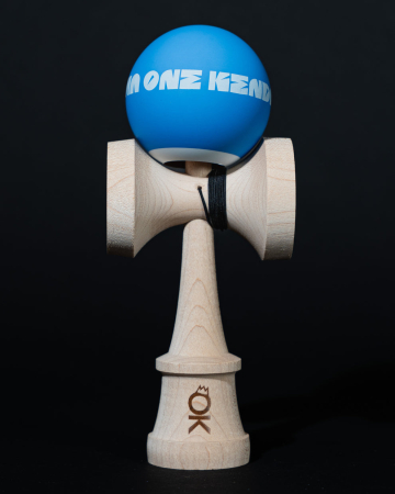 KENDAMA - Seria Bold - Albastru - Lemn de arțar - OK MAX