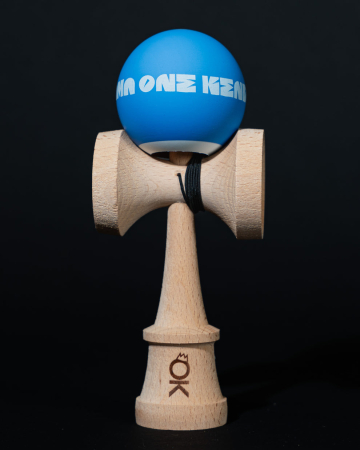 KENDAMA - Seria Bold - Albastru - Lemn de fag - OK MAX 61