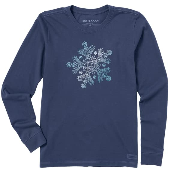 Tricou subtire pentru femei, cu maneca lunga, albastru inchis XXL [1]
