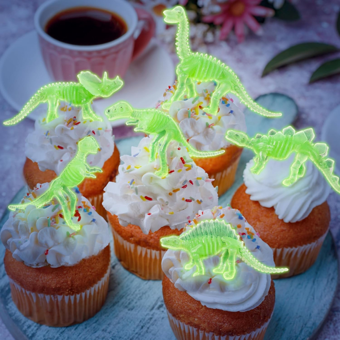 Dinozauri fosforescenti pentru copii, set 12 piese [8]