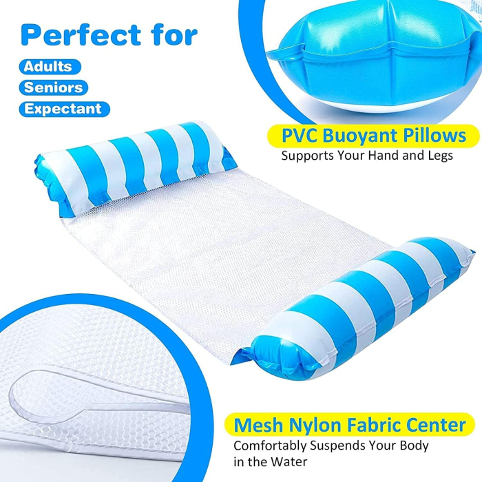 Saltele de apa golflabile cu pompa de umflat, set 2 bucati [3]