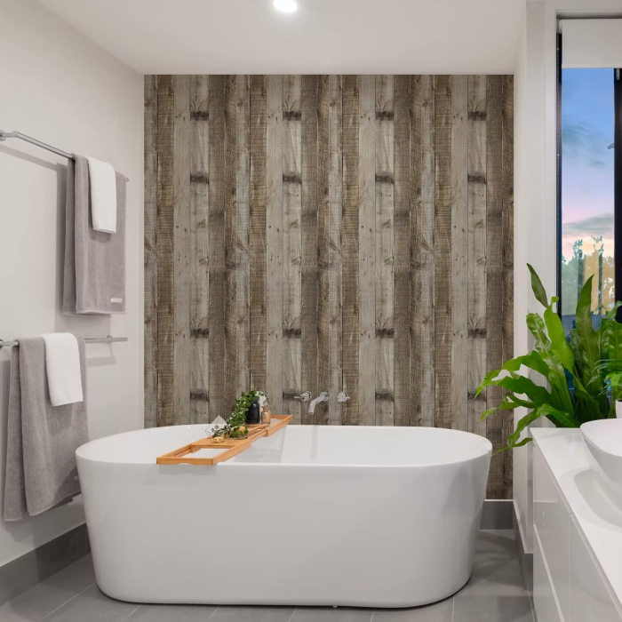 Autocolant autoadeziv impermeabil imitatie lemn pentru mobila, pereti 60x1000 cm [3]