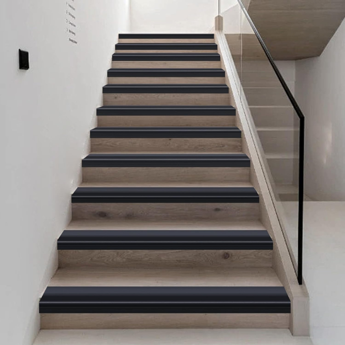 Banda siliconica autoadeziva antialunecare, NEAGRA rola 5M [6]