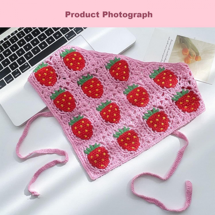 Bandane crosetate cu model floral, set 2 bucati [7]