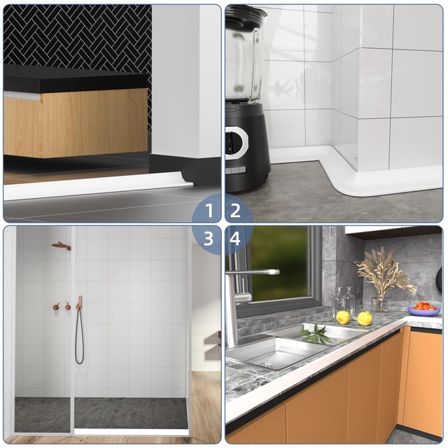 Bariera siliconica autoadeziva, garnitura in calea apei 2,5 M, transparenta [5]