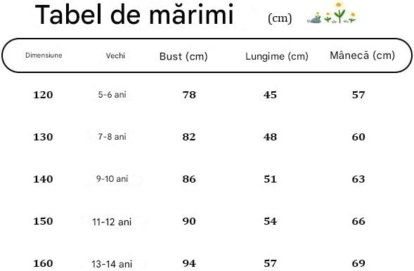 Bluza maro lejera, pentru copii, cu maneci lungi, pulover casual 13-14 ani [6]